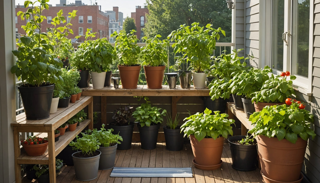 Container Gardening Tips for Small Balconies and Patios