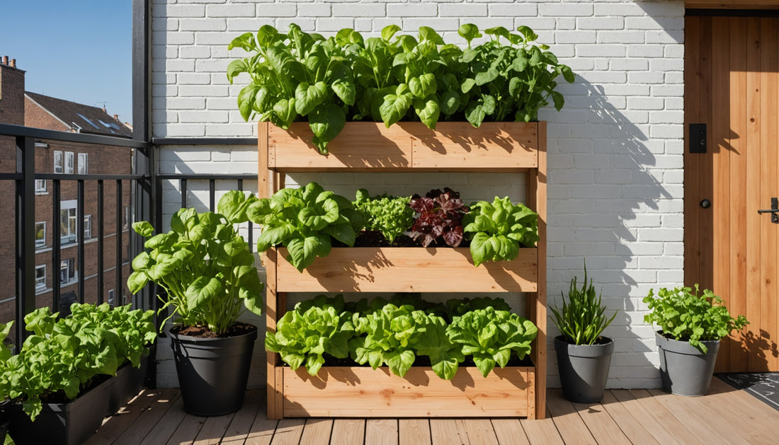Uk balcony garden vegetables spring planting — gardening guide