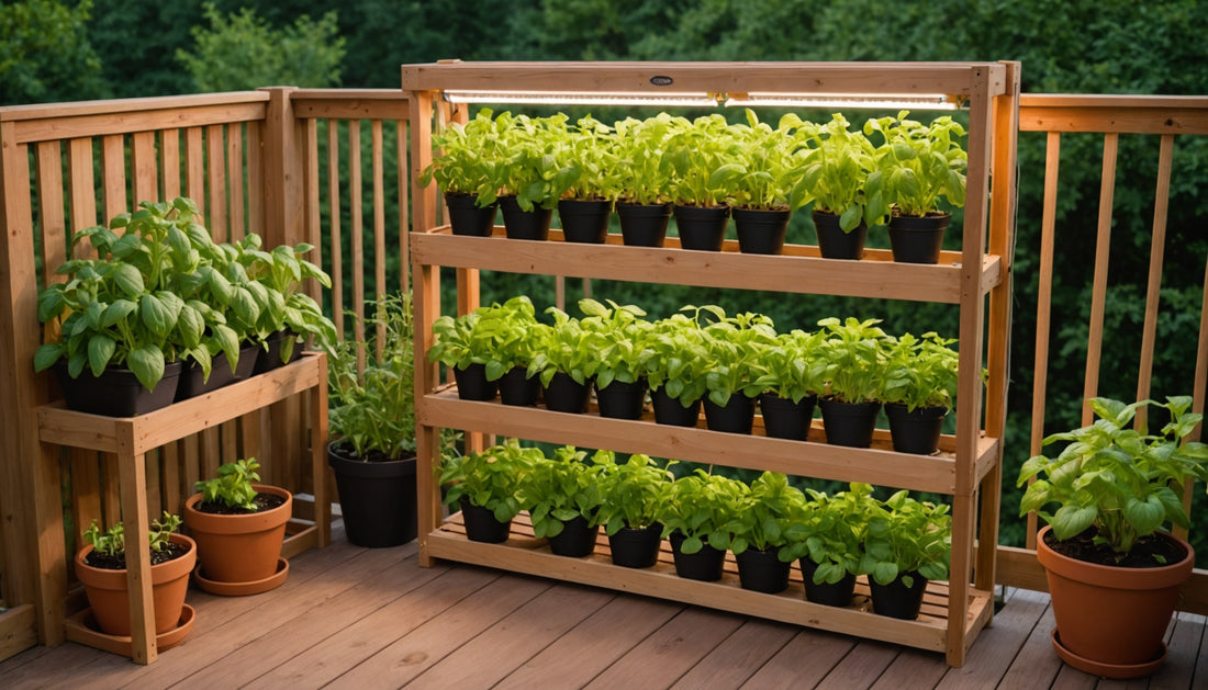 Small space vertical vegetable gardening techniques — gardening guide