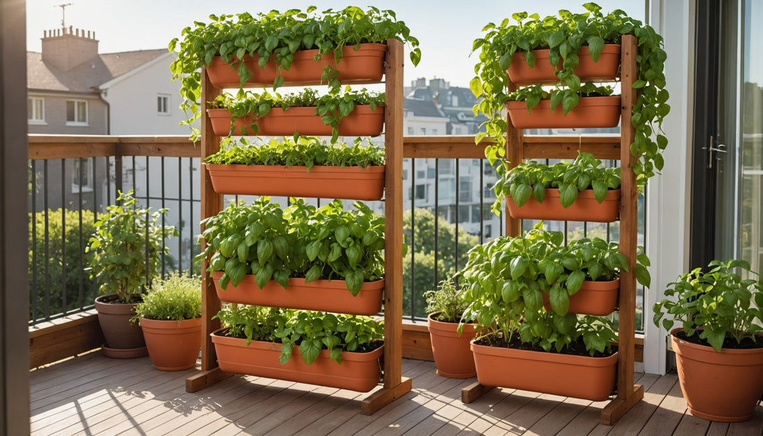 Small apartment balcony garden lush green — gardening guide