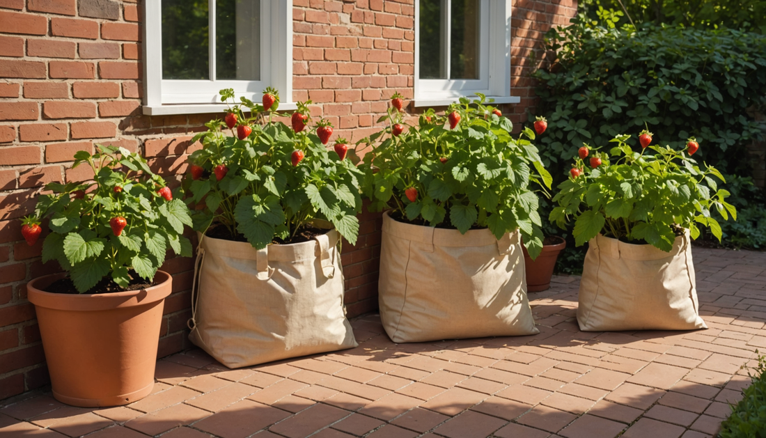 Growing Strawberries in Containers: 4 Essential Tips