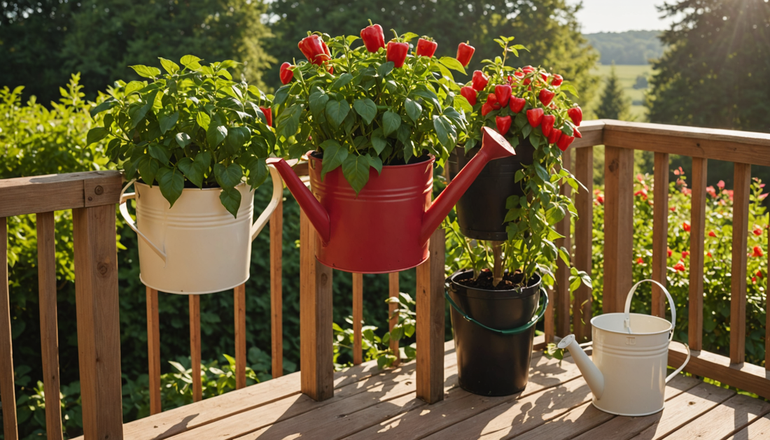 The Best Containers for Growing Peppers in Small Spaces