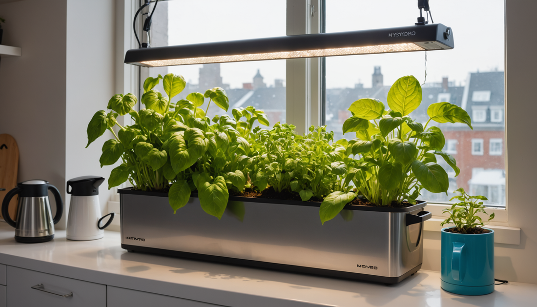 Beginner's Guide to Setting Up Countertop Hydroponic Gardens