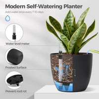 T4U 15CM Self Watering Planters (Set of 4)