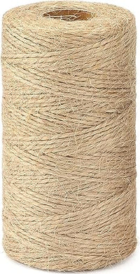 G2PLUS Natural Jute String Twine 100m (1.5mm, 2-Ply)