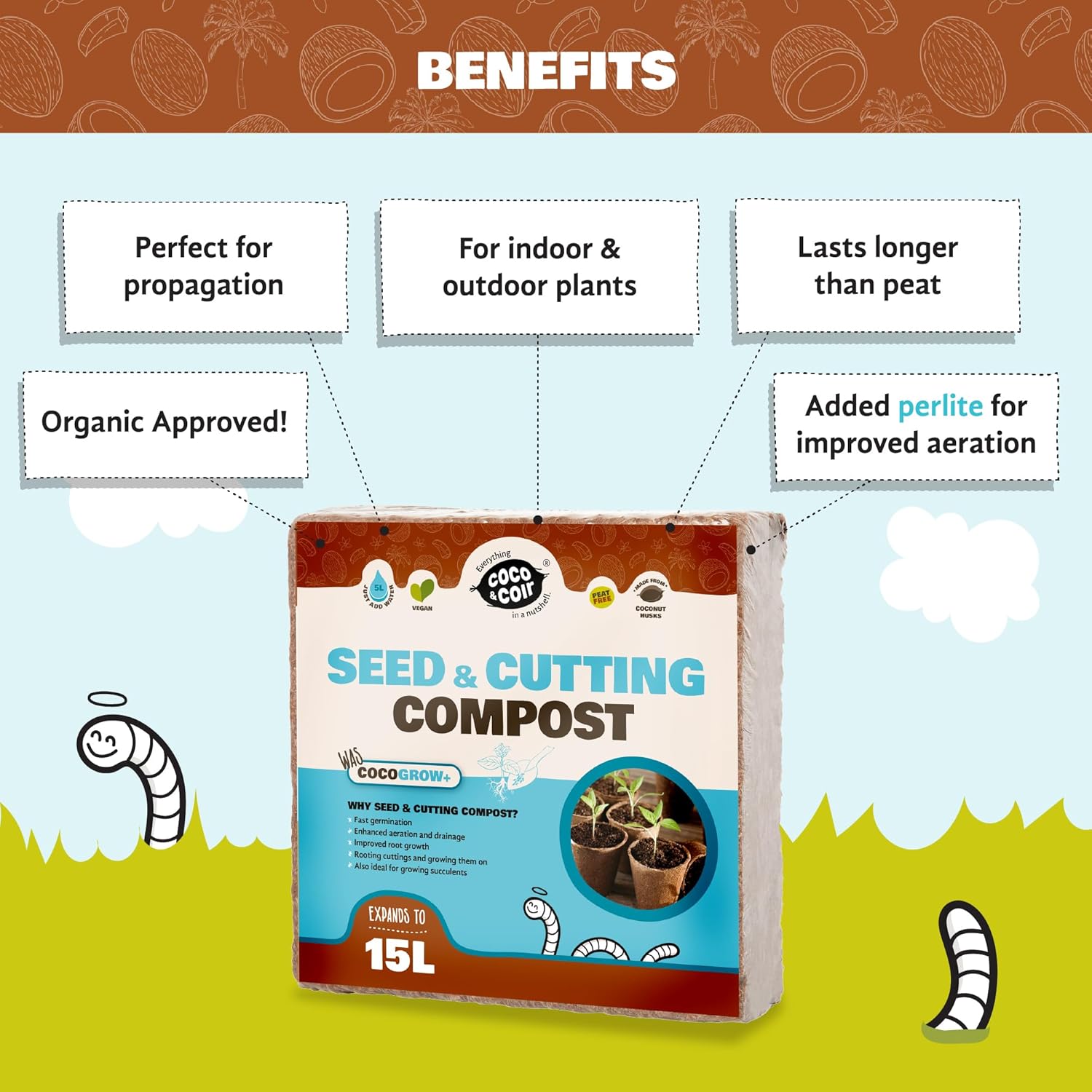 Westland Peat Free Multi-Purpose Compost (50L)